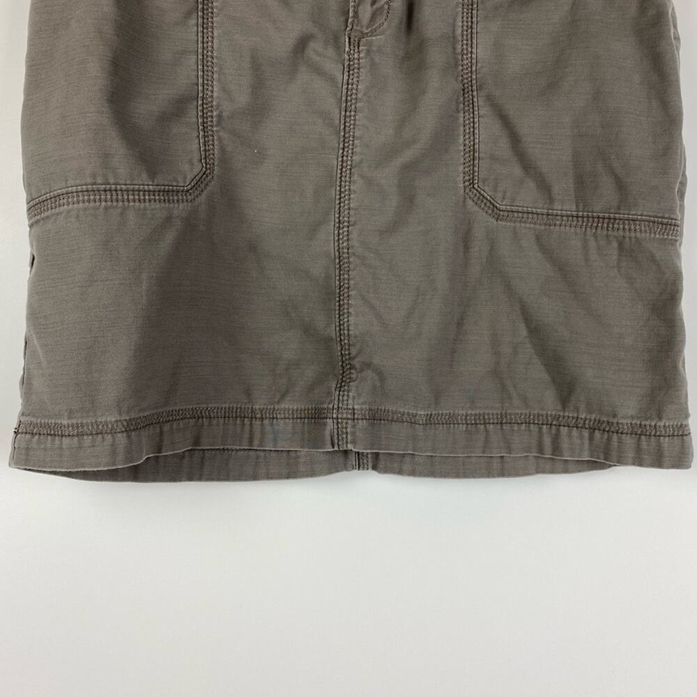 Eddie Bauer Cargo Skirt Mini Brown Womens Size 2 - Picture 5 of 11
